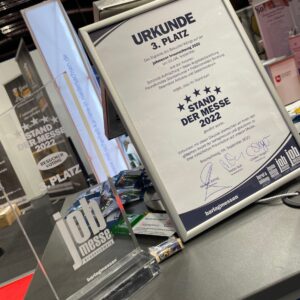 Combridge IT Consulting Was Awarded The 3rd Rank For Its Exhibition Stand At The Jobmesse Braunschweig In 2022.